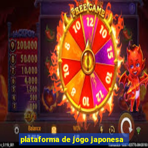 plataforma de jogo japonesa